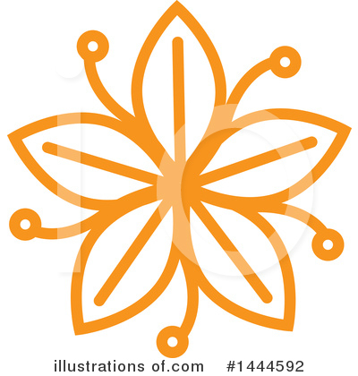 Flower Clipart #1444592 by ColorMagic