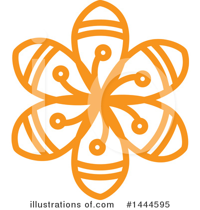 Royalty-Free (RF) Flower Clipart Illustration by ColorMagic - Stock Sample #1444595