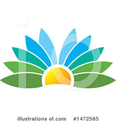 Floral Clipart #1472565 by Lal Perera