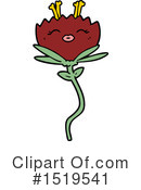 Flower Clipart #1519541 by lineartestpilot