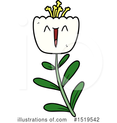 Royalty-Free (RF) Flower Clipart Illustration by lineartestpilot - Stock Sample #1519542