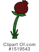 Flower Clipart #1519543 by lineartestpilot