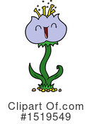 Flower Clipart #1519549 by lineartestpilot