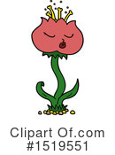 Flower Clipart #1519551 by lineartestpilot