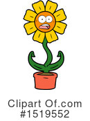 Flower Clipart #1519552 by lineartestpilot