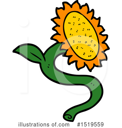 Sunflower Clipart #1519559 by lineartestpilot