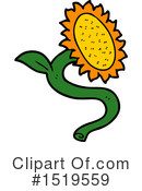 Flower Clipart #1519559 by lineartestpilot