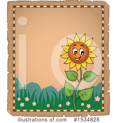 Sunflowers Clipart #1534828 by visekart