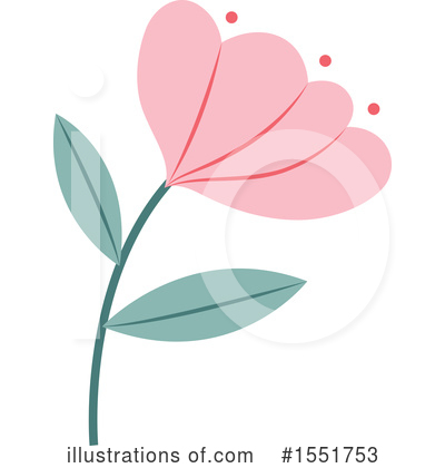 Royalty-Free (RF) Flower Clipart Illustration by Cherie Reve - Stock Sample #1551753