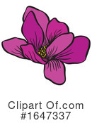 Flower Clipart #1647337 by Cherie Reve