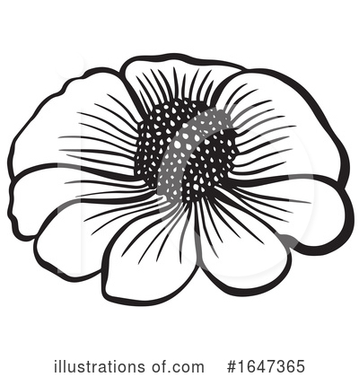 Royalty-Free (RF) Flower Clipart Illustration by Cherie Reve - Stock Sample #1647365