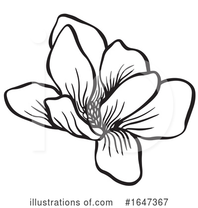 Royalty-Free (RF) Flower Clipart Illustration by Cherie Reve - Stock Sample #1647367