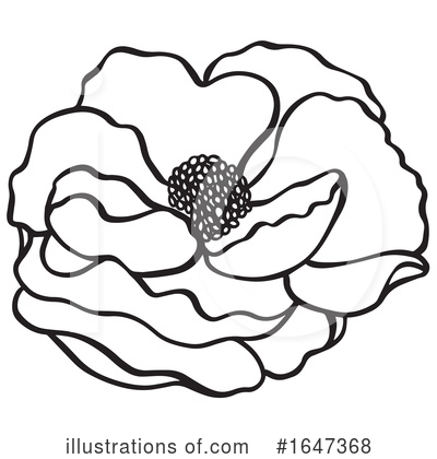 Royalty-Free (RF) Flower Clipart Illustration by Cherie Reve - Stock Sample #1647368