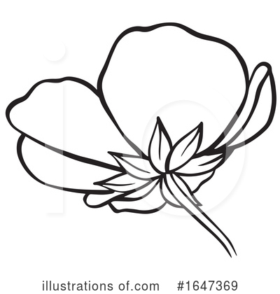 Royalty-Free (RF) Flower Clipart Illustration by Cherie Reve - Stock Sample #1647369