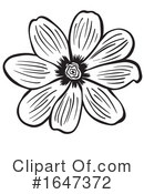 Flower Clipart #1647372 by Cherie Reve