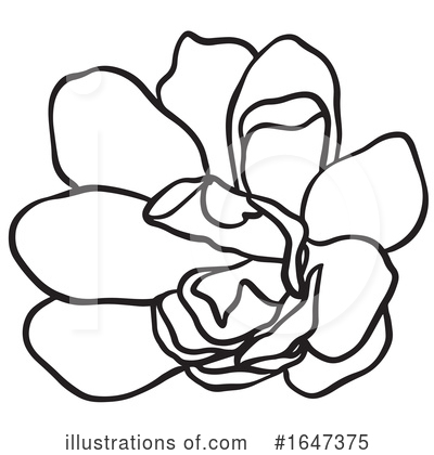 Royalty-Free (RF) Flower Clipart Illustration by Cherie Reve - Stock Sample #1647375