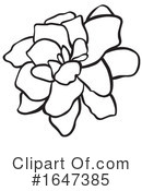 Flower Clipart #1647385 by Cherie Reve