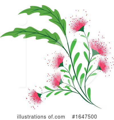 Royalty-Free (RF) Flower Clipart Illustration by Cherie Reve - Stock Sample #1647500