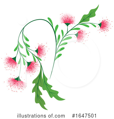 Royalty-Free (RF) Flower Clipart Illustration by Cherie Reve - Stock Sample #1647501