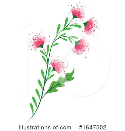 Royalty-Free (RF) Flower Clipart Illustration by Cherie Reve - Stock Sample #1647502
