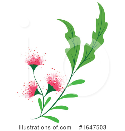 Royalty-Free (RF) Flower Clipart Illustration by Cherie Reve - Stock Sample #1647503