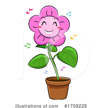 Royalty-Free (RF) Flower Clipart Illustration by BNP Design Studio - Stock Sample #1709228