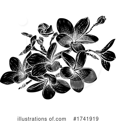 Royalty-Free (RF) Flower Clipart Illustration by AtStockIllustration - Stock Sample #1741919