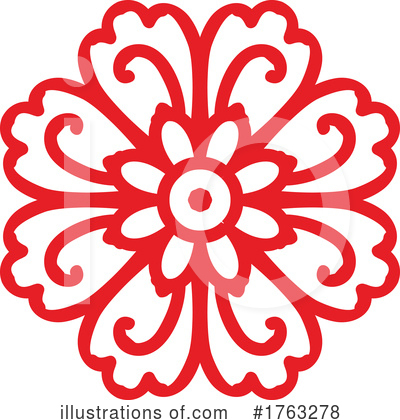 Royalty-Free (RF) Flower Clipart Illustration by Vector Tradition SM - Stock Sample #1763278