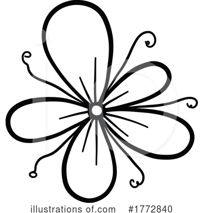 Royalty-Free (RF) Flower Clipart Illustration by Prawny - Stock Sample #1772840