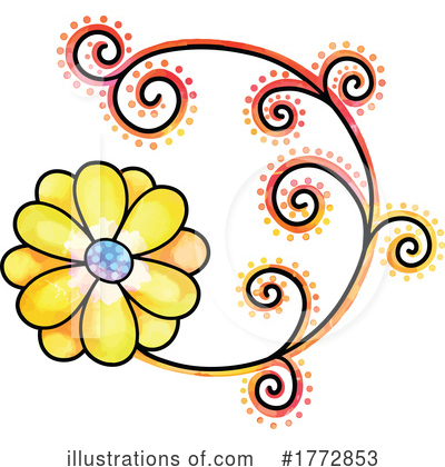 Royalty-Free (RF) Flower Clipart Illustration by Prawny - Stock Sample #1772853