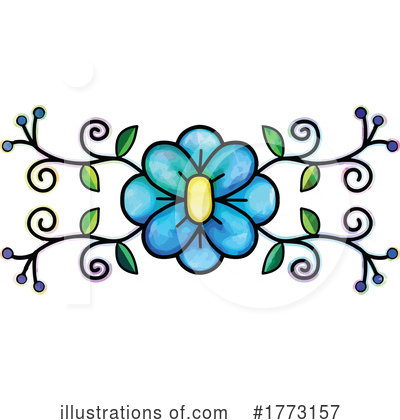 Royalty-Free (RF) Flower Clipart Illustration by Prawny - Stock Sample #1773157