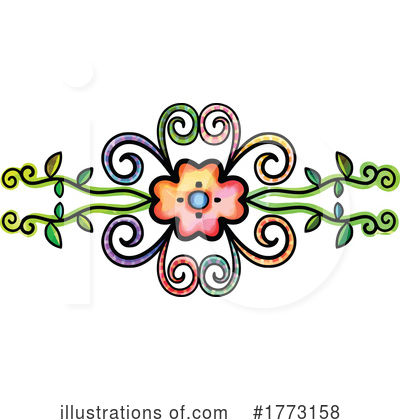 Royalty-Free (RF) Flower Clipart Illustration by Prawny - Stock Sample #1773158