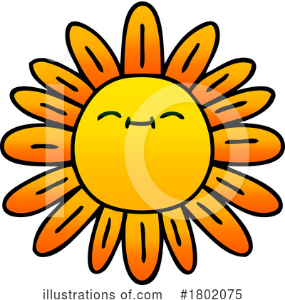 Sunflower Clipart #1802075 by lineartestpilot
