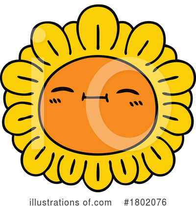 Sunflower Clipart #1802076 by lineartestpilot