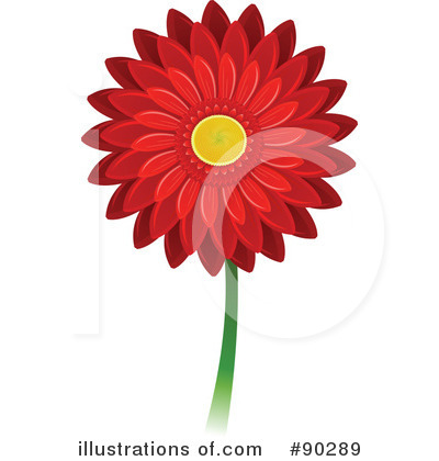 Royalty-Free (RF) Flower Clipart Illustration by Tonis Pan - Stock Sample #90289