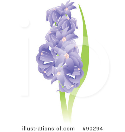 Royalty-Free (RF) Flower Clipart Illustration by Tonis Pan - Stock Sample #90294