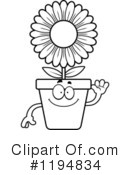 Flower Pot Clipart #1194834 by Cory Thoman