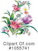 Flowers Clipart #1055741 by pauloribau