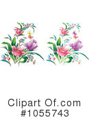 Flowers Clipart #1055743 by pauloribau