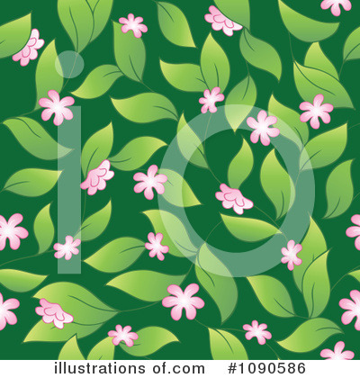 Royalty-Free (RF) Flowers Clipart Illustration by visekart - Stock Sample #1090586