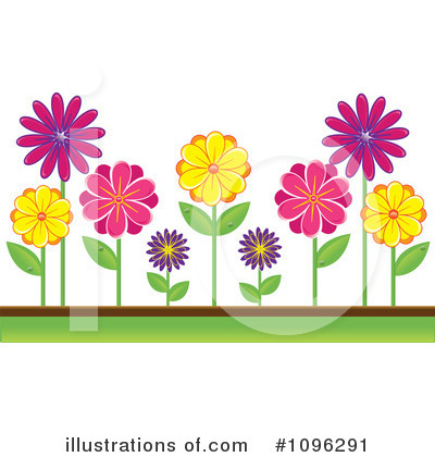 Daisies Clipart #1096291 by Pams Clipart