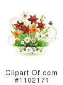 Flowers Clipart #1102171 by merlinul