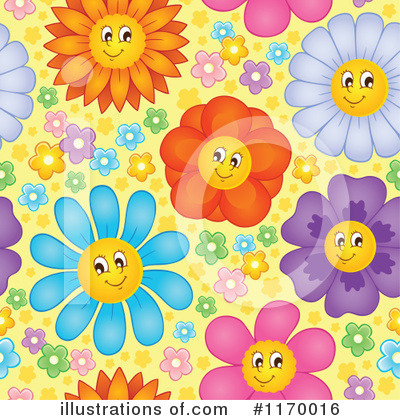 Royalty-Free (RF) Flowers Clipart Illustration by visekart - Stock Sample #1170016