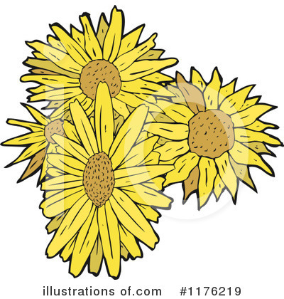 Sunflower Clipart #1176219 by lineartestpilot