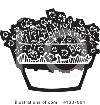 Royalty-Free (RF) Flowers Clipart Illustration by xunantunich - Stock Sample #1337864
