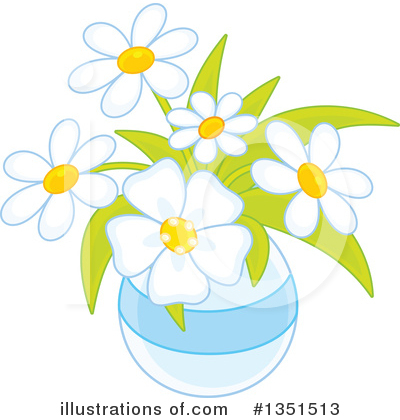 Royalty-Free (RF) Flowers Clipart Illustration by Alex Bannykh - Stock Sample #1351513