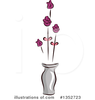 Vase Clipart #1352723 by BNP Design Studio