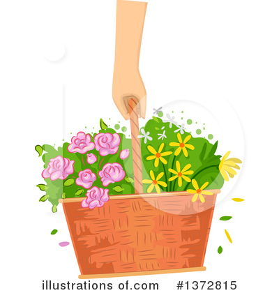 Royalty-Free (RF) Flowers Clipart Illustration by BNP Design Studio - Stock Sample #1372815