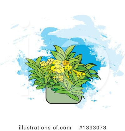 Royalty-Free (RF) Flowers Clipart Illustration by Lal Perera - Stock Sample #1393073