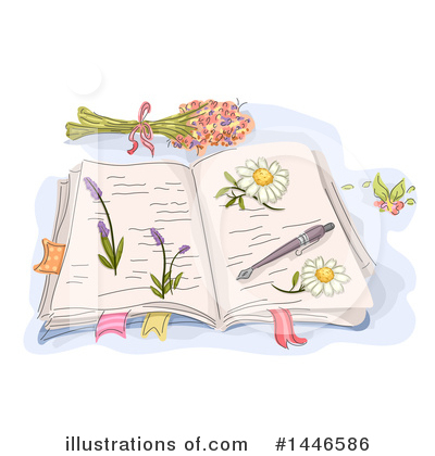 Royalty-Free (RF) Flowers Clipart Illustration by BNP Design Studio - Stock Sample #1446586